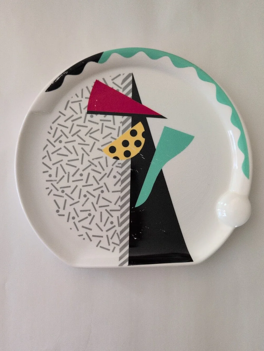 3 Kato Kogei Japanese Memphis Plates for Fujimori Carnival Collection